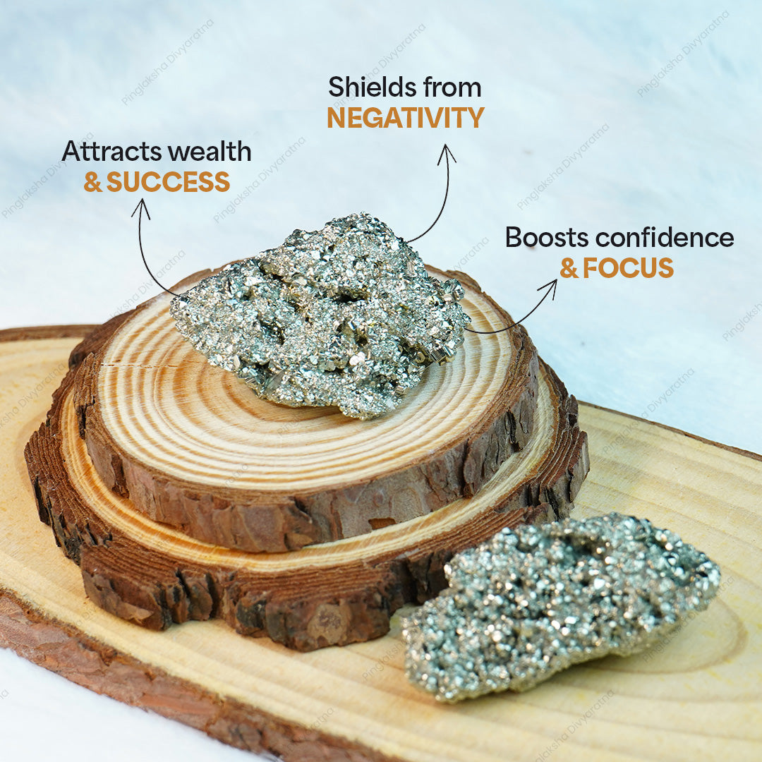 Natural Pyrite - 100 gm