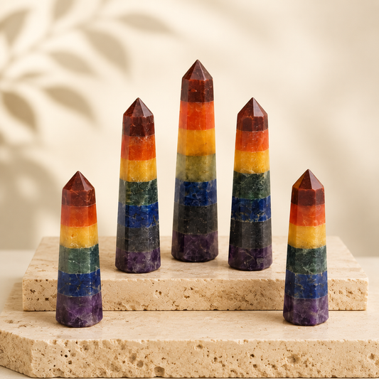 Seven Chakra Wand