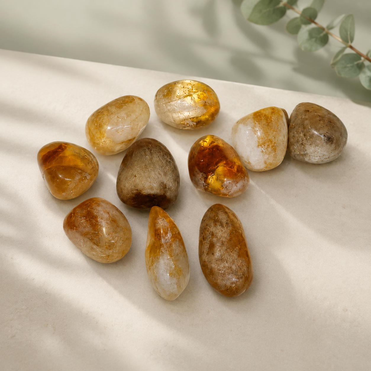 Citrine Tumble - 100 gm