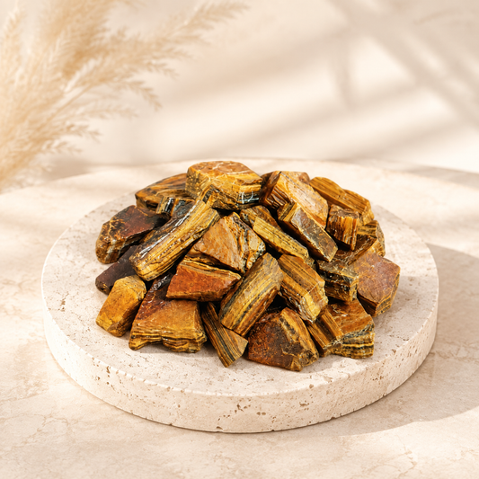 Natural Tiger Eye - 100 gm
