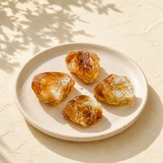 Natural Citrine Premium Quality - 100 gm