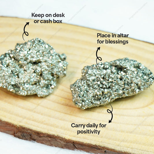 Natural Pyrite - 100 gm