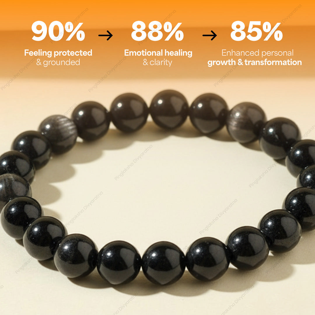 Black Obsidian Bracelet