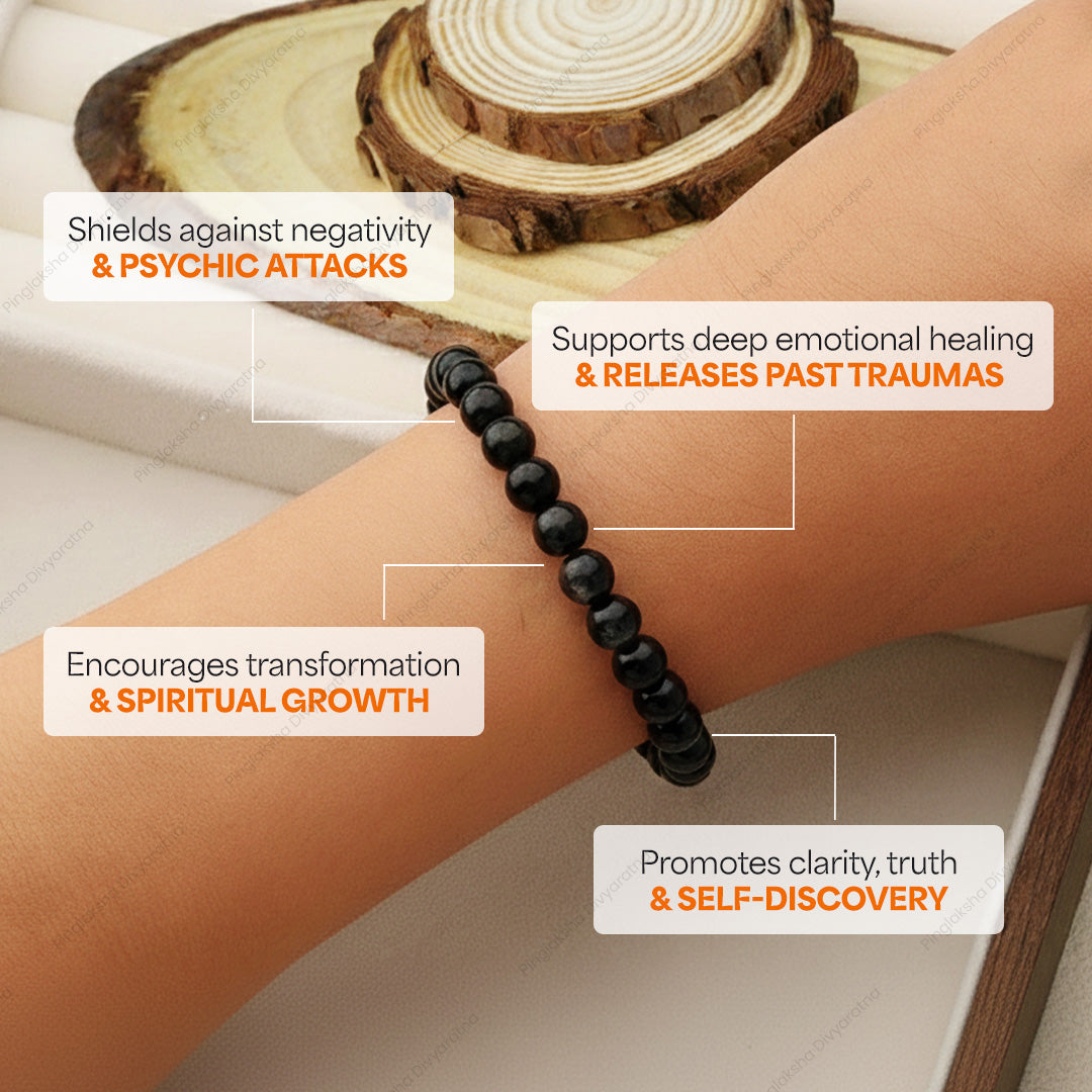 Black Obsidian Bracelet