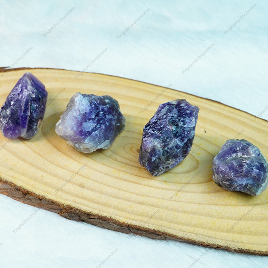 Natural Amethyst Natural Crystal - 100 gm