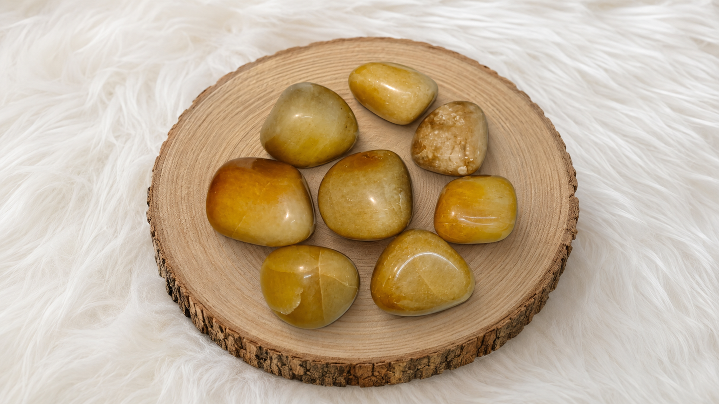 Yellow Aventurine Tumble - 100gm