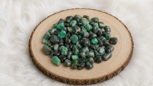 Natural Emerald Tumble - 100gm