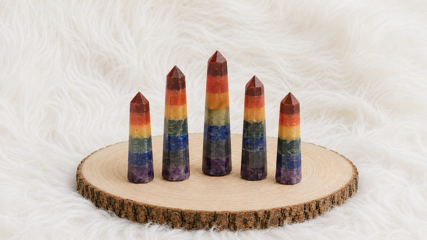 Seven Chakra Wand
