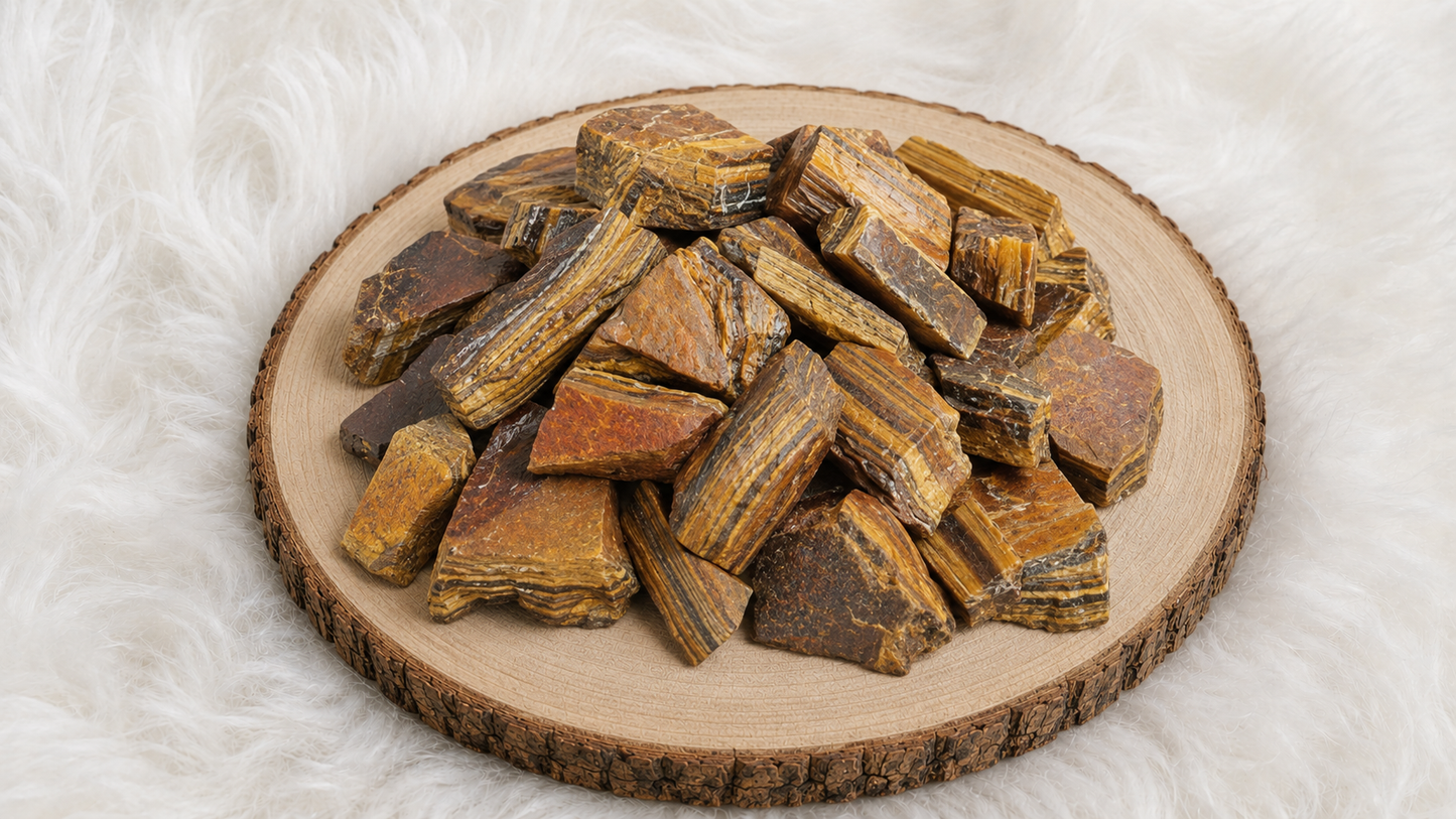 Natural Tiger Eye - 100 gm