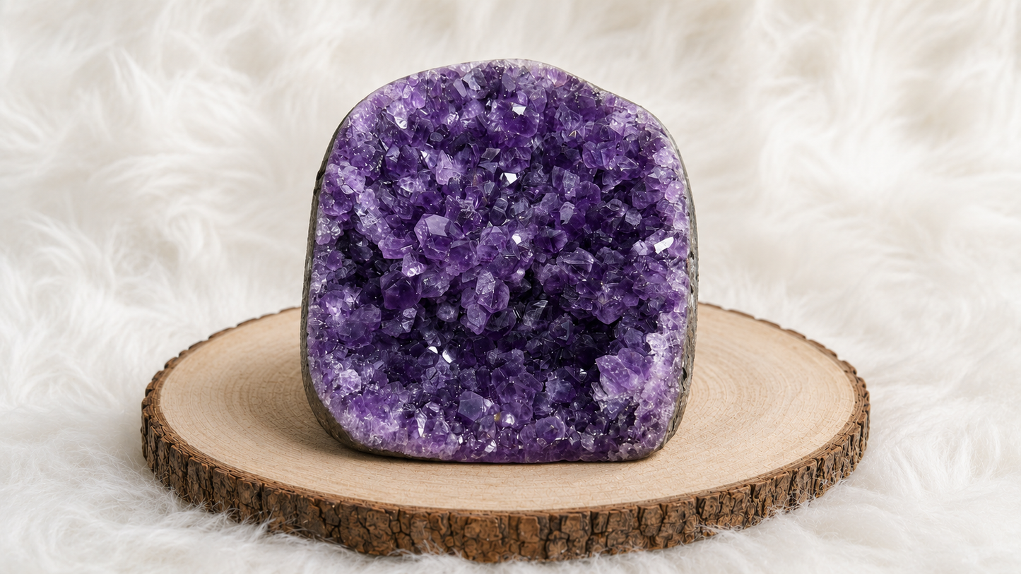 Premium Brazilian Amethyst Geode - 1808 gm