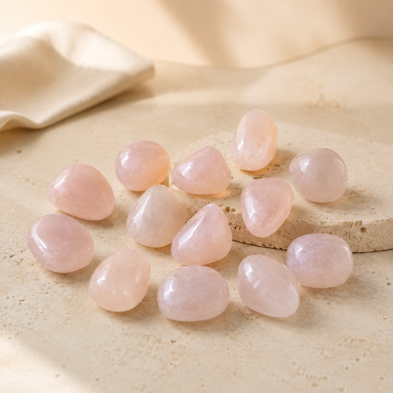 Rose Quartz Tumble - 100gm