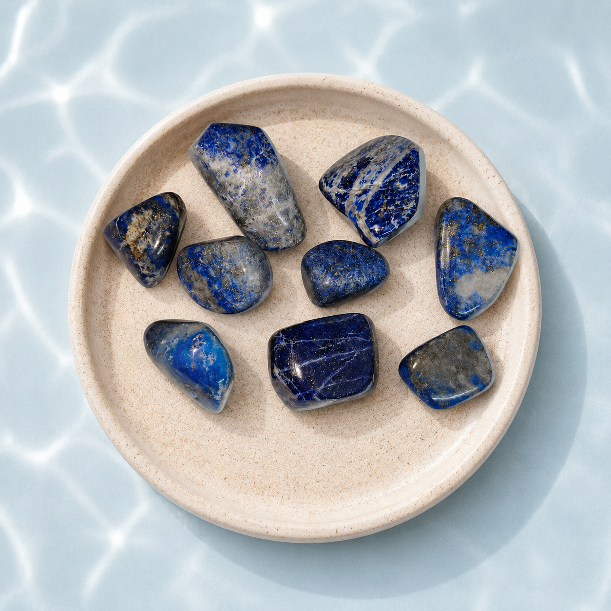 Lapis Lazuli Tumble - 100 gm