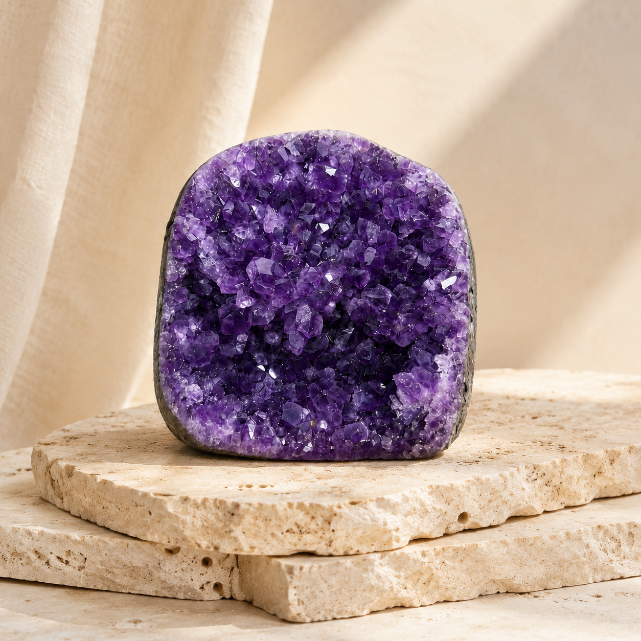 Premium Brazilian Amethyst Geode - 1808 gm