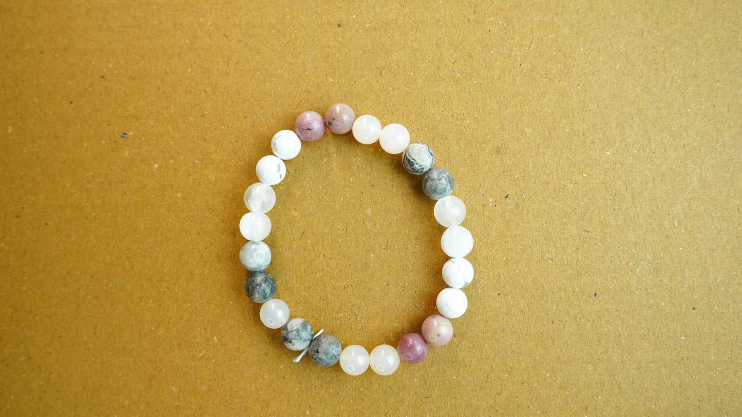 Numerology No. 2 – Emotions, Peace & Relationships Bracelet