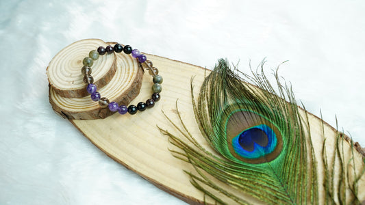 Numerology No. 4 – Stability, Protection & Transformation Bracelet