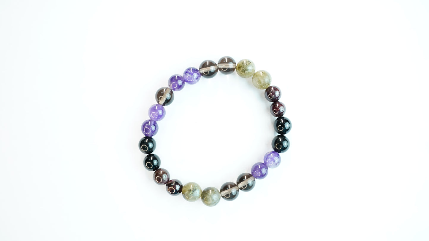 Numerology No. 4 – Stability, Protection & Transformation Bracelet