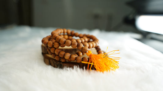 Sandalwood Mala – The Mala of Peace, Devotion & Divine Connection