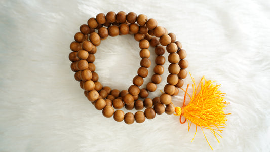 Sandalwood Mala – The Mala of Peace, Devotion & Divine Connection