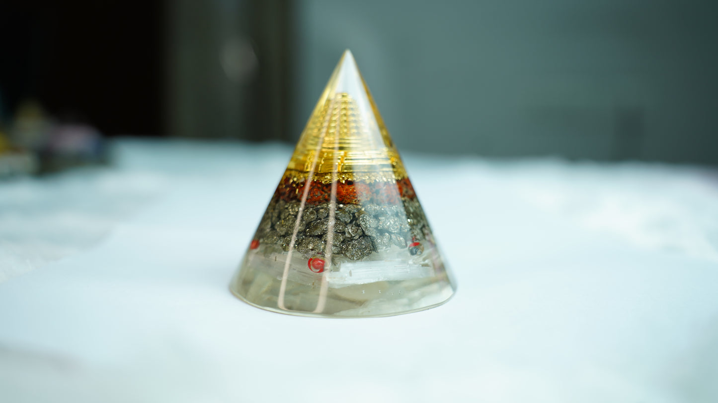 Self charging Money Magnet Pyramid