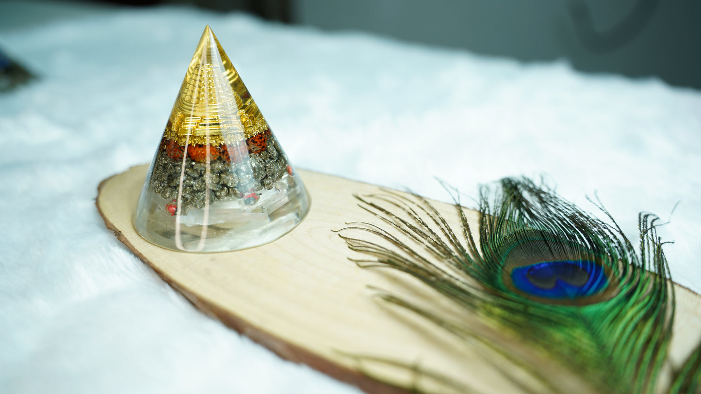 Self charging Money Magnet Pyramid