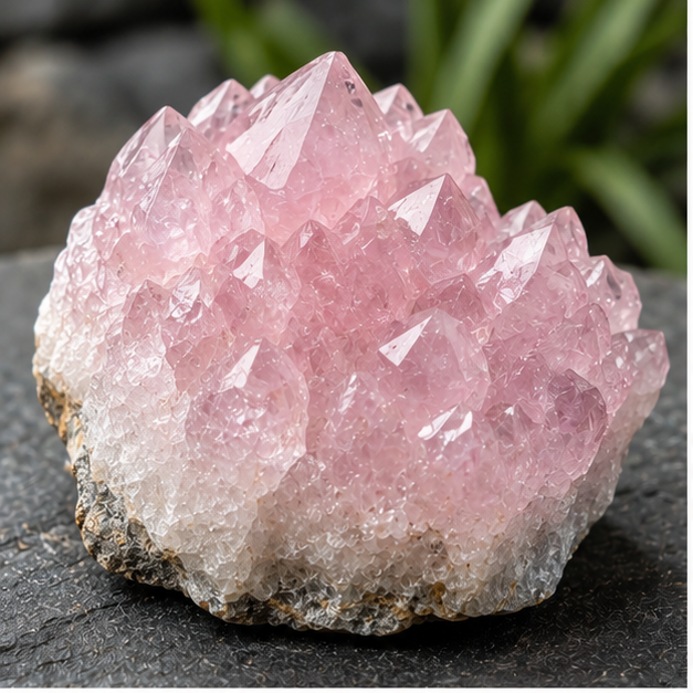 Rose Quartz  crystal