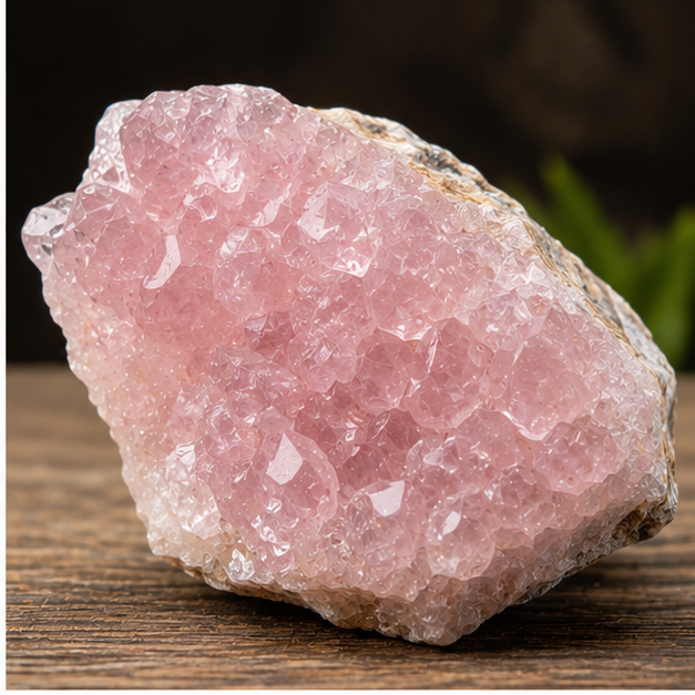 Rose Quartz  crystal