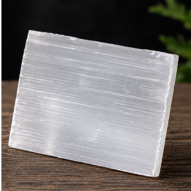 Selenite Plate  crystal